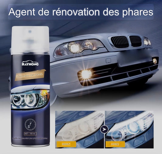 Rayhong, Kit de remise a neuf et restauration de phare de voiture 100 ml